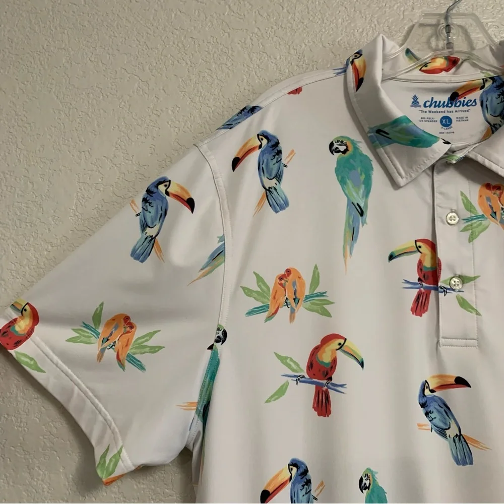 chubbies golf polo